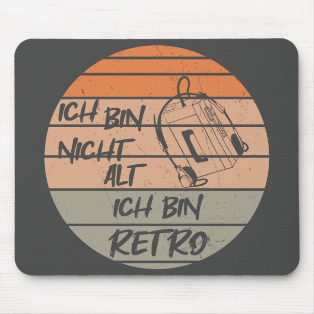 Mousepad retro nicht alt, kassenttenplayer (Frente)
