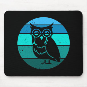 Mousepad Retro Owl