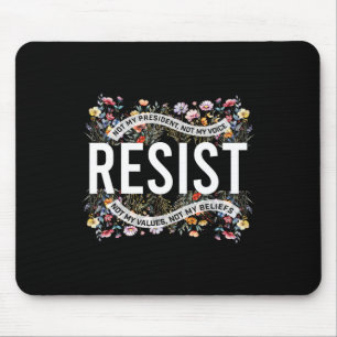 Mousepad Retro Resistir Não Meu Presidente