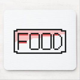 Mousepad Retro RPG Pixel Art – Chat Box ‘Food’
