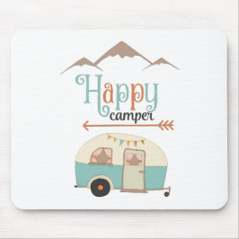 Mousepad Retro RV de Camper Cute Feliz
