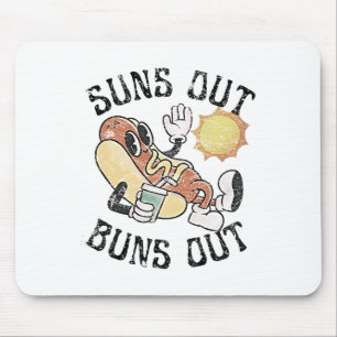 Mousepad Retro Sai Desliga O Churrasco De Cachorro Quente B