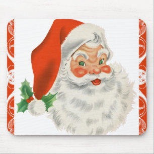 Mousepad Retro Santa Claus