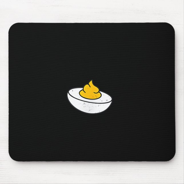 Mousepad Retro Thanksgiving You Know Why I'm Here Deviled E (Frente)