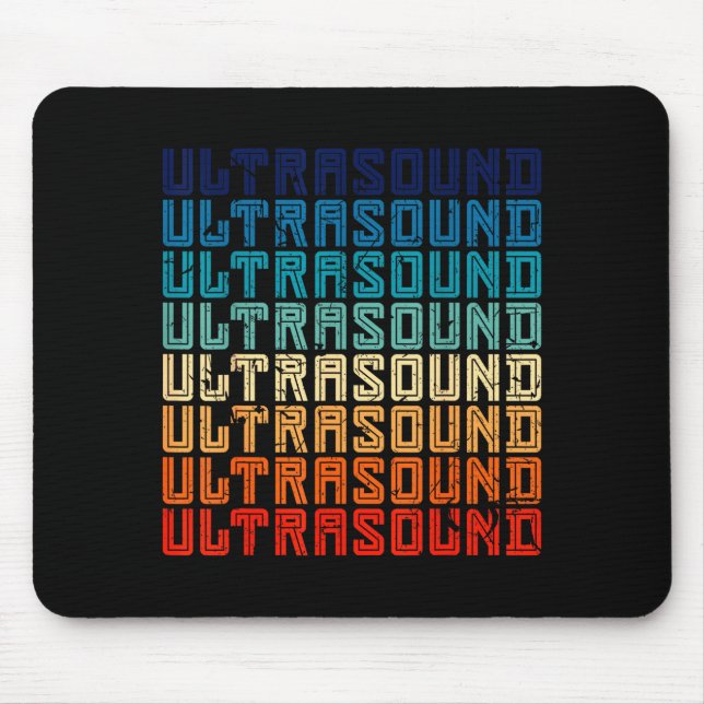 Mousepad Retro Ultrasound Technologist  (Frente)