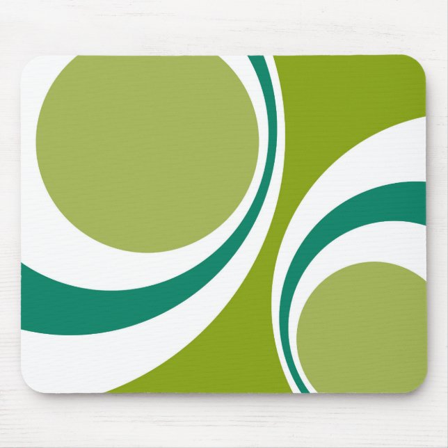 Mousepad retro verde (Frente)