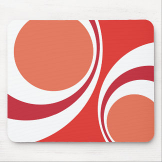 Mousepad retro vermelho