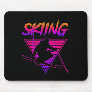 Mousepad Retro Vintage Anos 80 Esqui Esqui 1