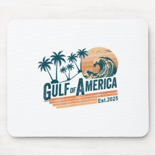 Mousepad Retro Vintage Golfo Da América Do Norte 2025 Ameri