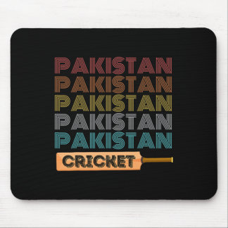 Mousepad Retro Vintage Pakistan Cricket 