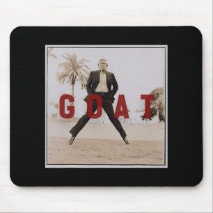 Mousepad Retro Vintage Trump GOAT Dedo Médio Felon Presi