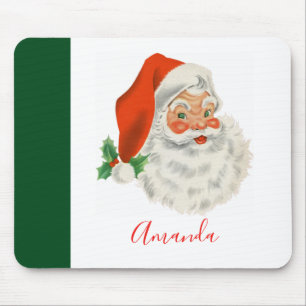 Mousepad Retro Vintager Santa Claus