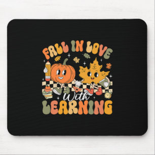 Mousepad Retrô Volte a se Apaixonar pelo Aprendizado Outono