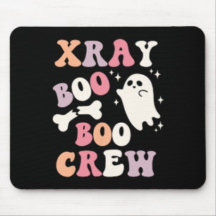 Mousepad Retro Xray Boo Boo Crew Ghost X-ray Technician Hal