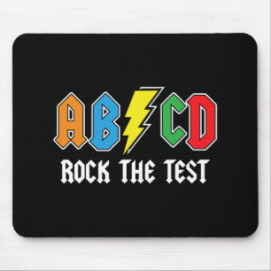 Mousepad Retron Abcd Rock The Test Day Enny School