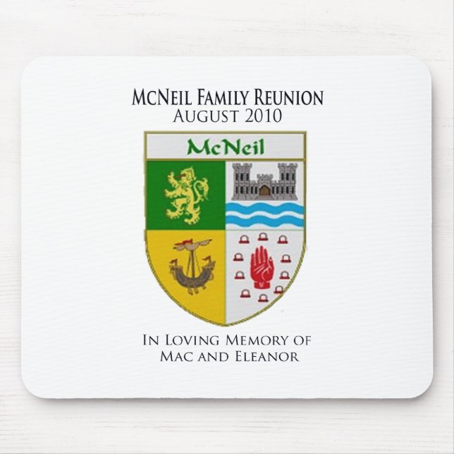 Mousepad Reunião de família de McNeil (Frente)