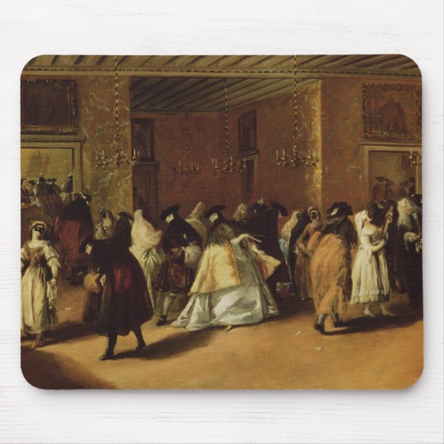 Mousepad Reunião mascarada (Frente)