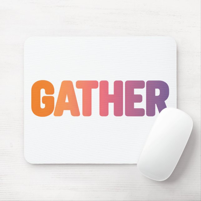 Mousepad Reunir em Cores Quentes (Com mouse)