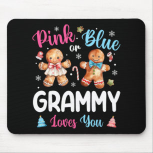 Mousepad Revelação do Sexo do Vovó Ama Você Rosa ou Azul Na