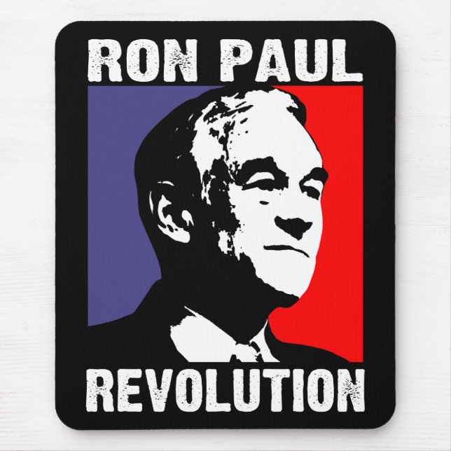 Mousepad Revolução de Ron Paul (Frente)