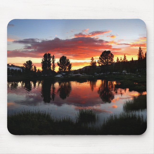 Mousepad Reymann Lake Sunset - Yosemite (Frente)
