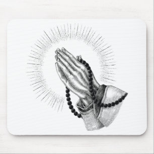 Mousepad Rezando Mãos