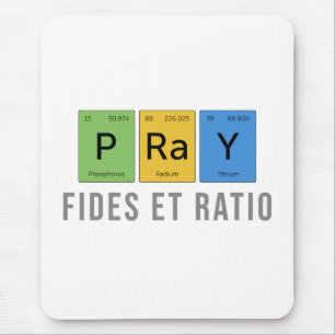 Mousepad Reze — Fides et Ratio (Fé e Razão)