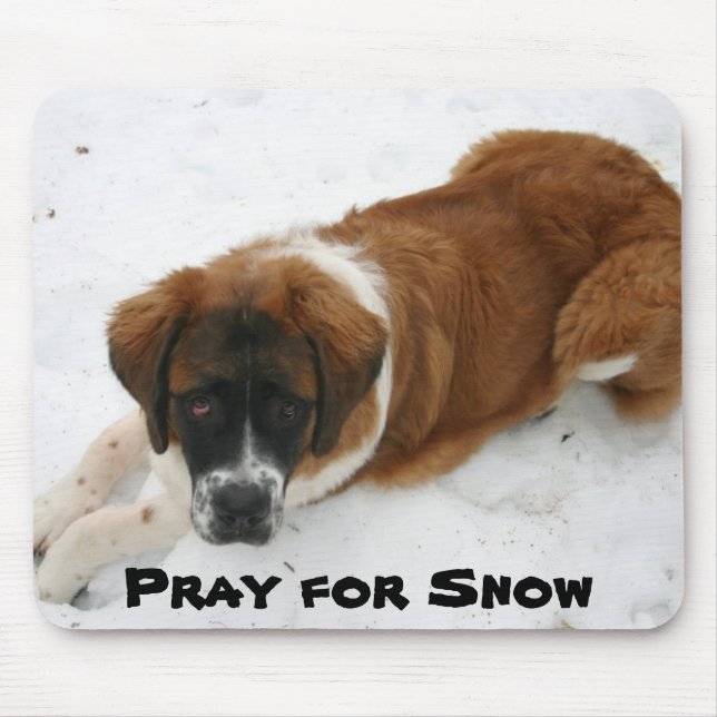 Mousepad Reze para a proteção do mouse na neve (Frente)