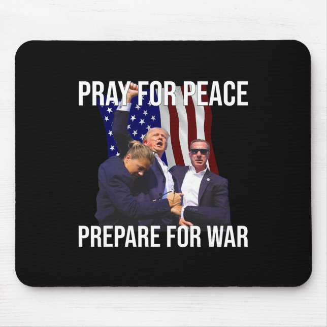 Mousepad Reze pela Paz  (Frente)