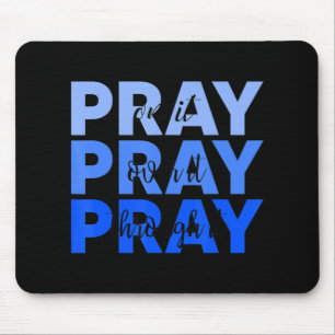 Mousepad Rezem Nele Rezem Por Sua Causa, Rezem Através Dele