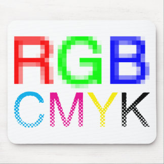 MOUSEPAD RGB CMYK