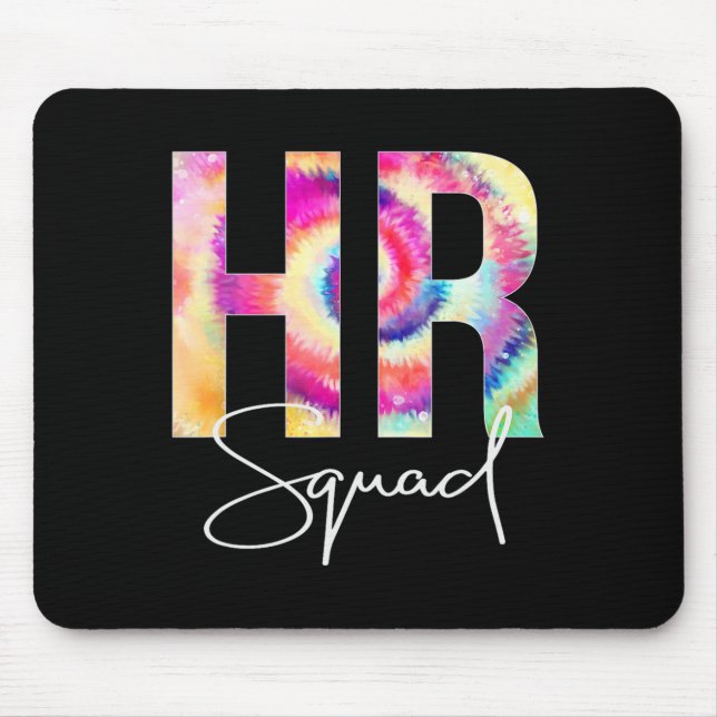 Mousepad RH Squad Tie Dye Back To School Women (Frente)