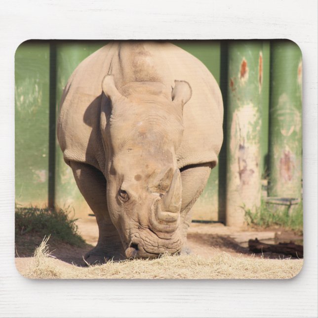 Mousepad Rhino Branco (Frente)