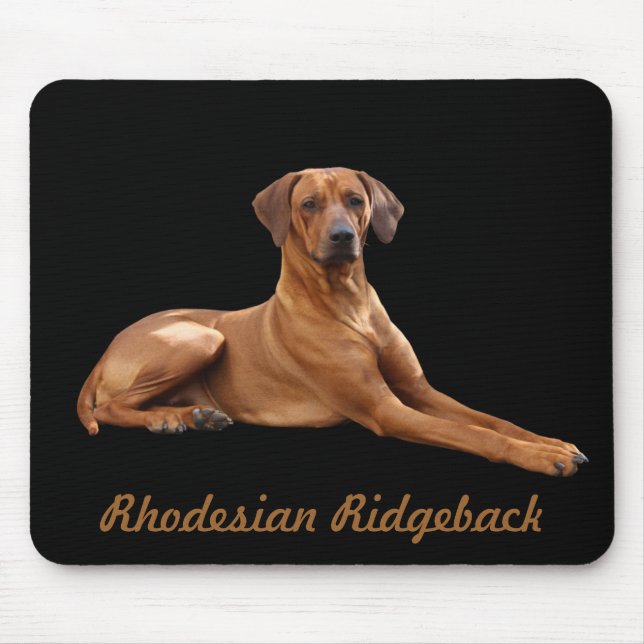 Mousepad Rhodesian Ridgeback Muismat (Frente)