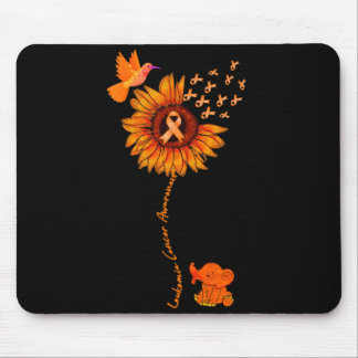 Mousepad Ribeira Laranja Suower Elefante Leucemia Cancro
