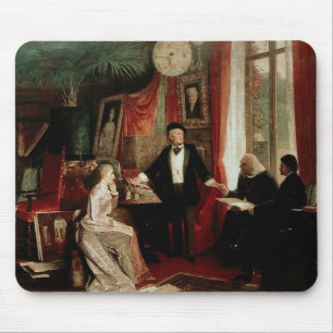Mousepad Richard Wagner com daught de Franz Liszt e de