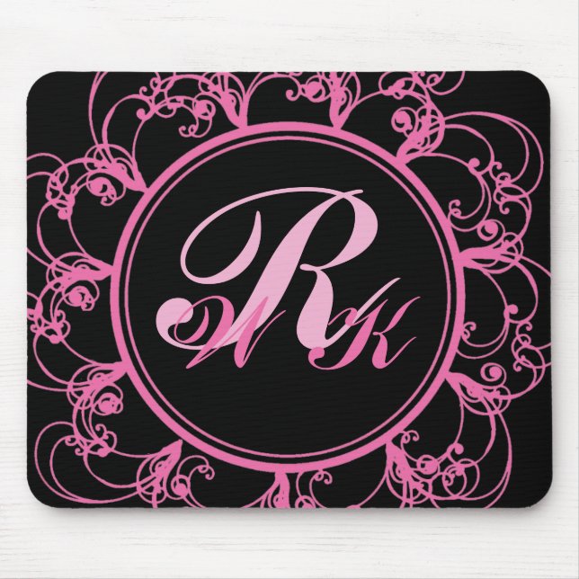 Mousepad Rico Monograma do mouse (Frente)