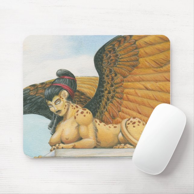 Mousepad Riddle Sphinx (Com mouse)