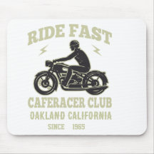 Ride Fast Cafe Racer Clube Personalizado
