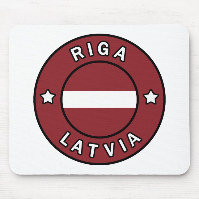 Mousepad Riga Latvia (Frente)