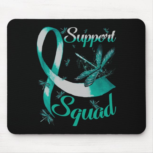 Mousepad Rim Policístico do Dragonfly de Esquadrão de Supor (Frente)