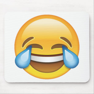 Mousepad Rindo de Lágrimas de Choro de Joy emoji