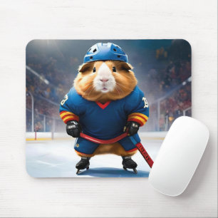 Mousepad Rink Rookie: O Porco do Hóquei no Gelo