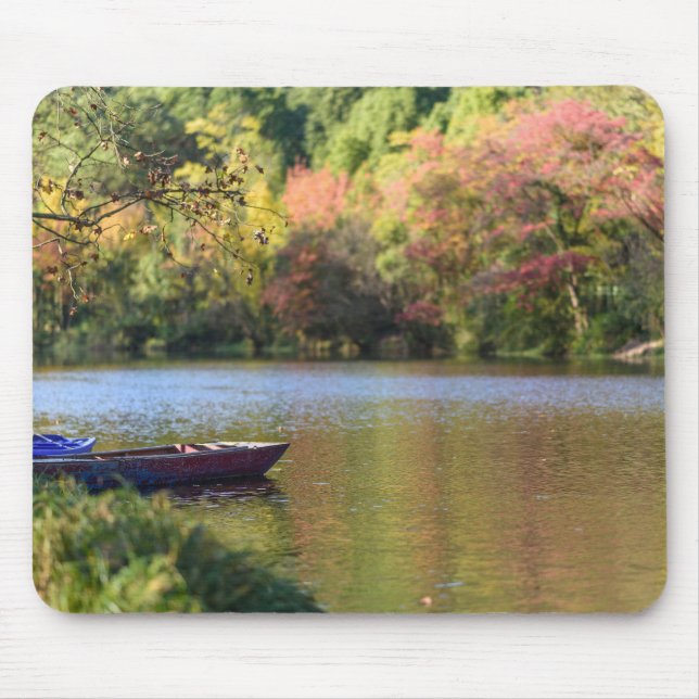 Mousepad Rio, Barco, margem do rio (Frente)