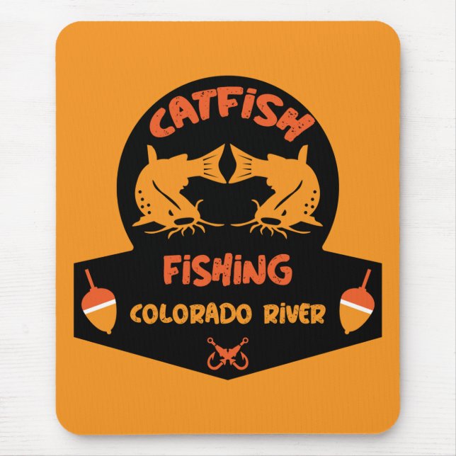 Mousepad Rio Catfish Colorado (Frente)
