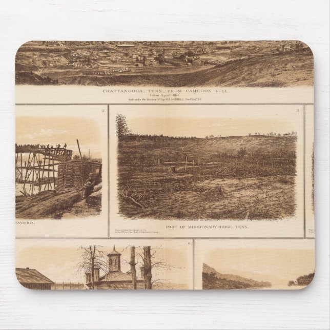 Mousepad Rio Chattanooga Tennessee (Frente)