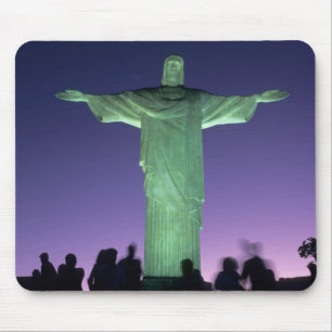 Mousepad Rio de Janeiro, Brasil. a Estátua do Cristo