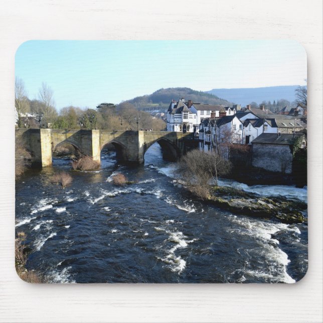 Mousepad Rio Dee em Llangollen (Frente)