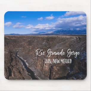 Mousepad Rio Grande Gorge perto de Taos, Novo México