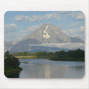 Mousepad Rio Jackson Hole no Parque Nacional Grand Teton
